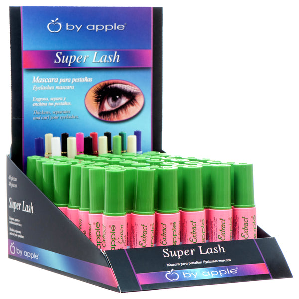 Super Lash Mascara, Pink & Green (48 Pack)
