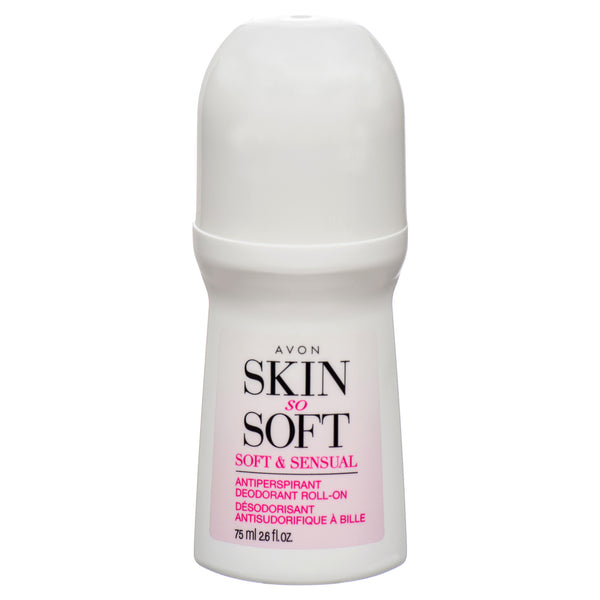 Avon Roll-On Deodorant, Skin So Soft & Sensual, 2.6 oz (28 Pack)