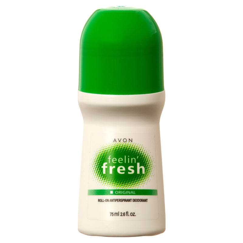 Avon Roll-On Deodorant, Feelin' Fresh, 2.6 oz (28 Pack)