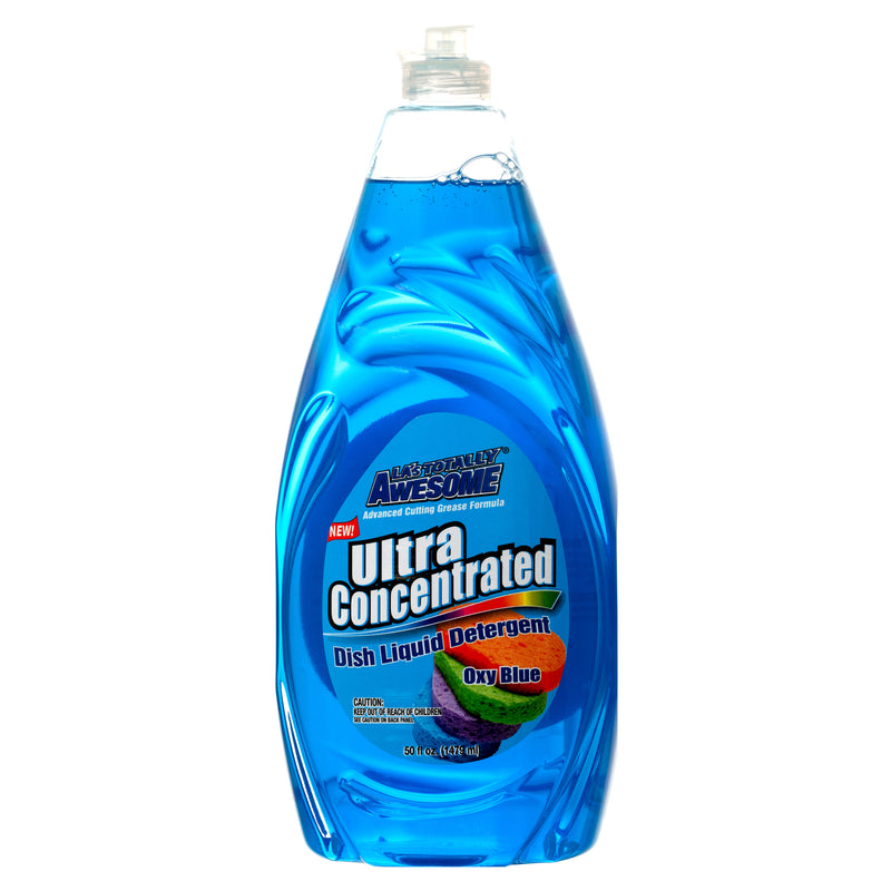 Awesome Liquid Dish Soap, Oxy Blue, 50 oz (9 Pack)
