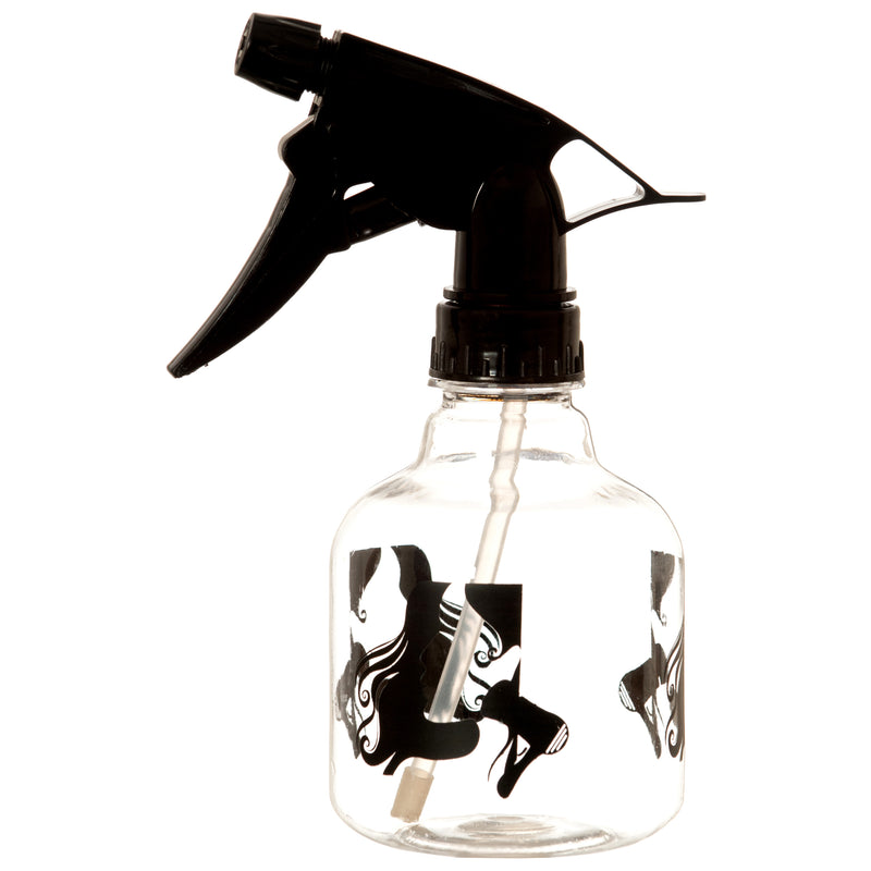 Spray Bottle w/ Scissors & Hair Brush Print (24 Pack)