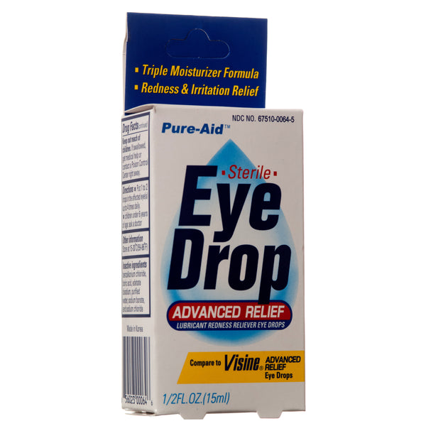 Eye Drop 15Ml Advance #Pure Aid (24 Pack)