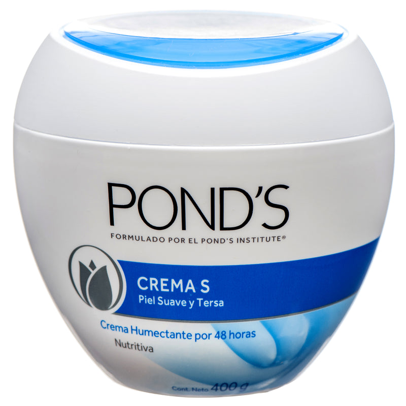Pond’s Crema S Moisturizing Cream, 14 oz (12 Pack)
