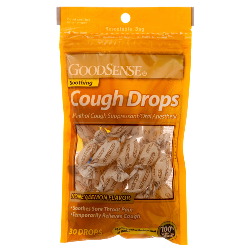 Goodsense Cough Drops 30 Ct Lemon (24 Pack)