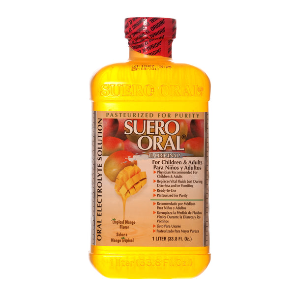 Electrolyte Suero Oral 1Lt Mango (8 Pack)