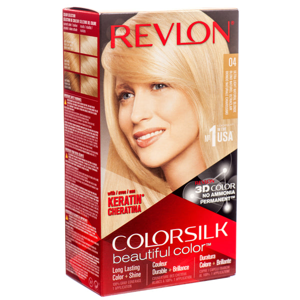 Colorsilk 04 #Ultra Light Natural Blonde (12 Pack)