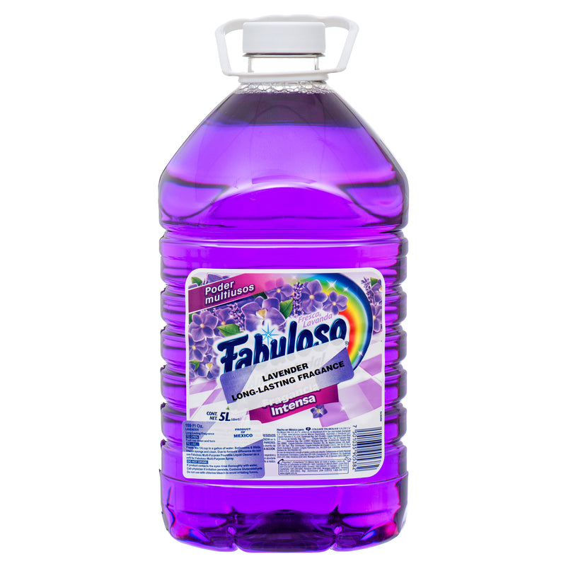 Fabuloso Multipurpose Liquid Cleaner, Lavender, 169 oz (3 Pack)