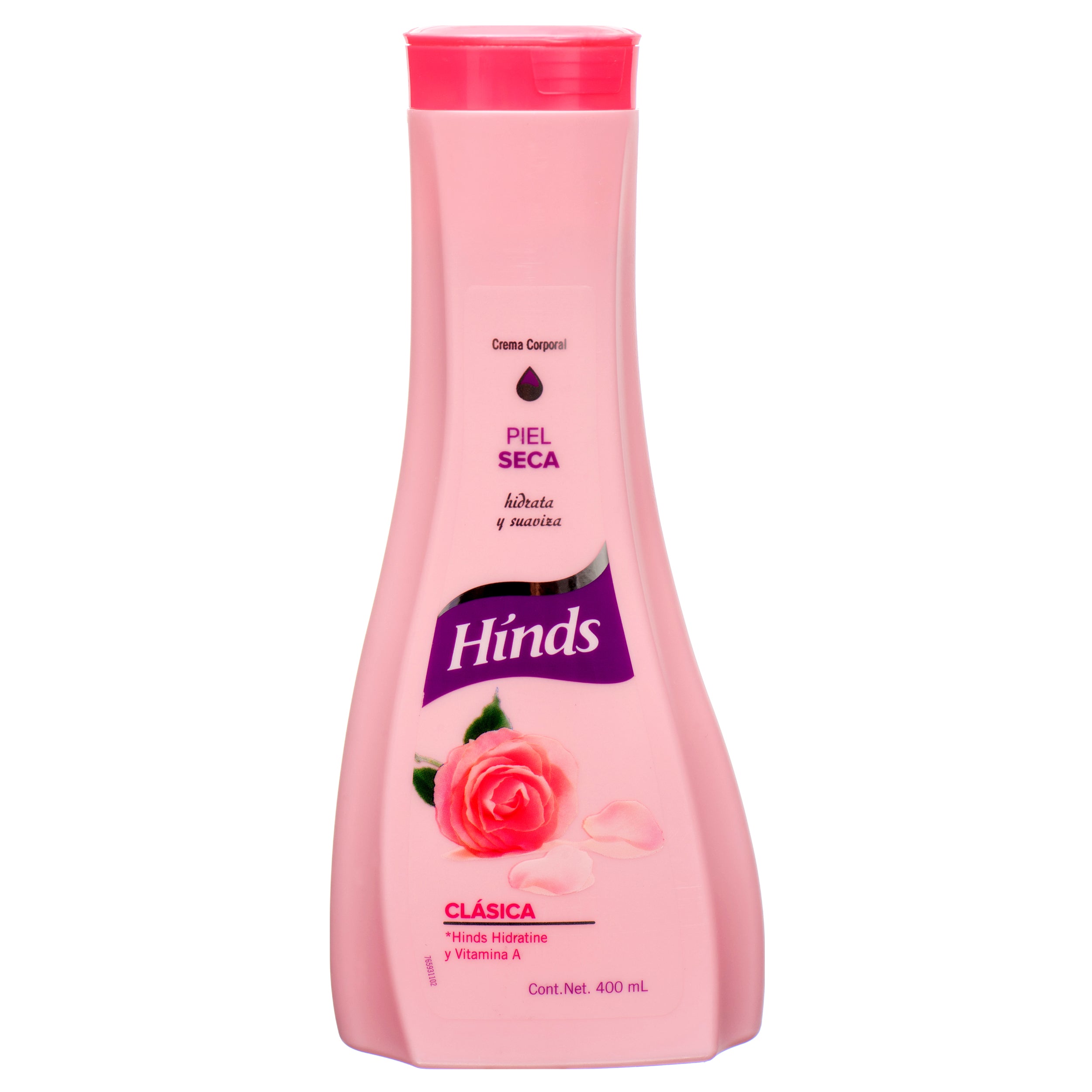 Hinds clásica body lotion for dry skin 400 ml bottle – moisturizing body cream with Vitamin E