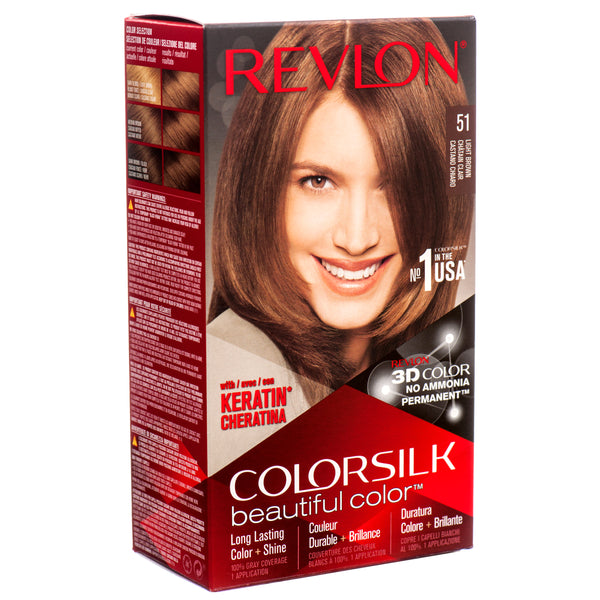 Colorsilk 51 #Light Brown (12 Pack)