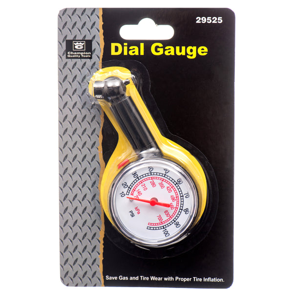 Tire Pressure Dial Guage (12 Pack)