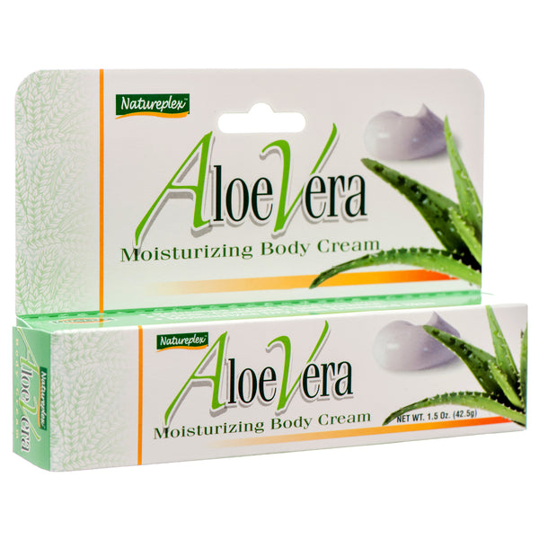 Natureplex Aloe Vera Body Cream 1.5 Oz (24 Pack)