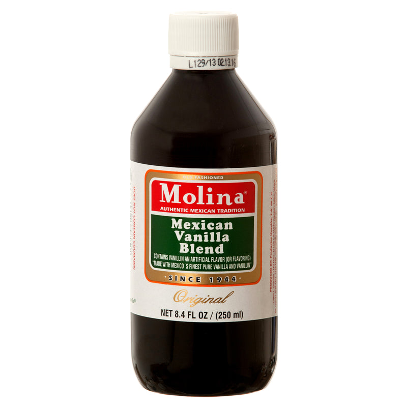 Molina Vanilla Extract Blend, 8.3 oz (12 Pack)