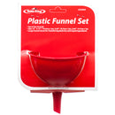 Plastic Funnel 3-Piece Set (24 Pack)