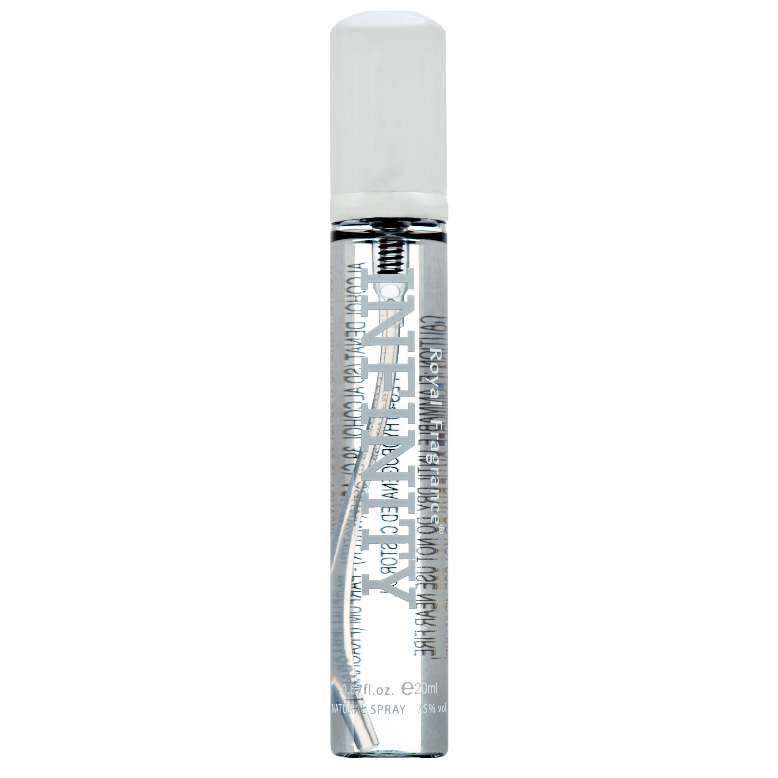 Infinity Sexy Darling pheromone perfume spray eau de parfum 20 ml bottle with silver finish