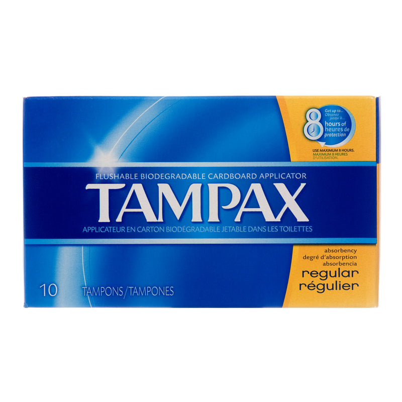 Tampax Tampons 10Ct Regular (12 Pack)