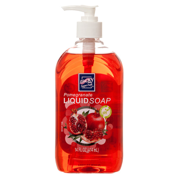 Lucky Hand Soap, Pomegranate, 14 oz (12 Pack)