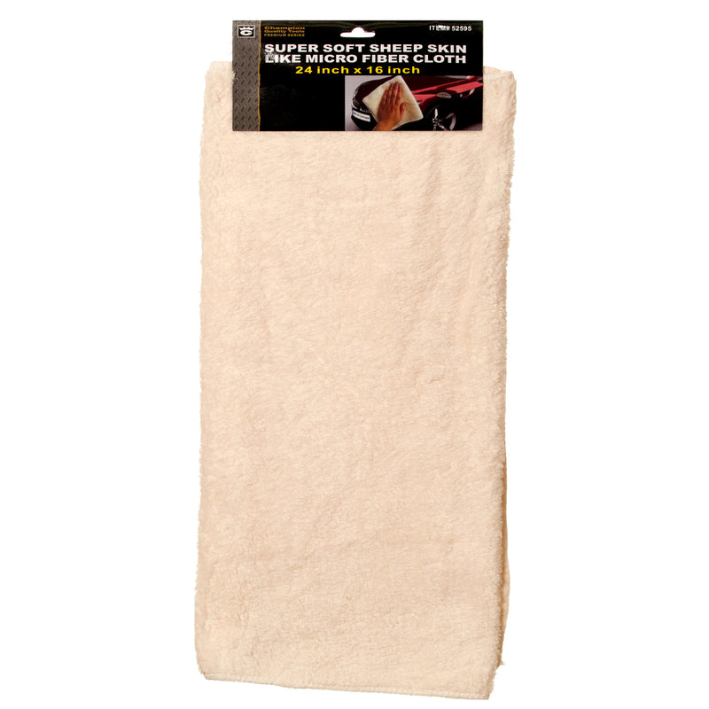 Sheep-Skin-Like Microfiber Cloth, 24” (48 Pack)