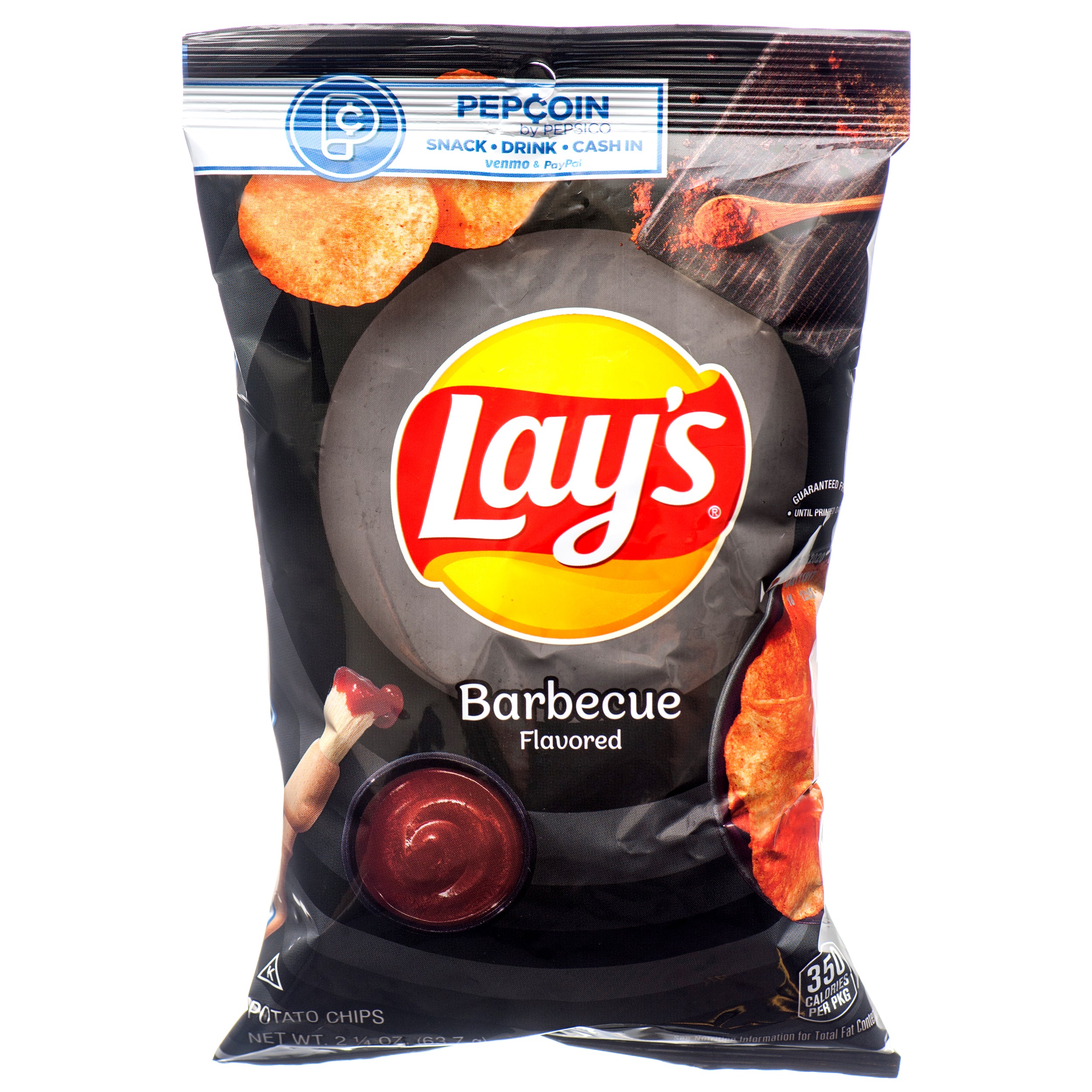 Lay's Barbeque Potato Chips, 2.25 oz (24 Pack)