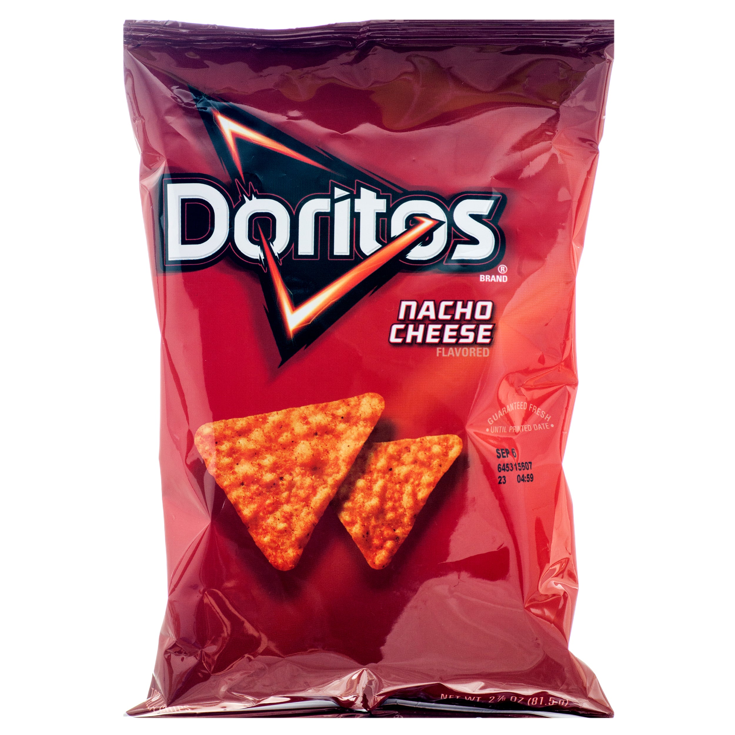 Doritos Nacho Cheese Tortilla Chips 2.5oz Per Bag (Pack of 24)