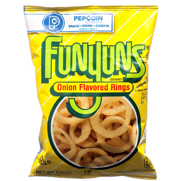Funyuns Onion Flavored Ring Snack, 1.8 oz (24 Pack)