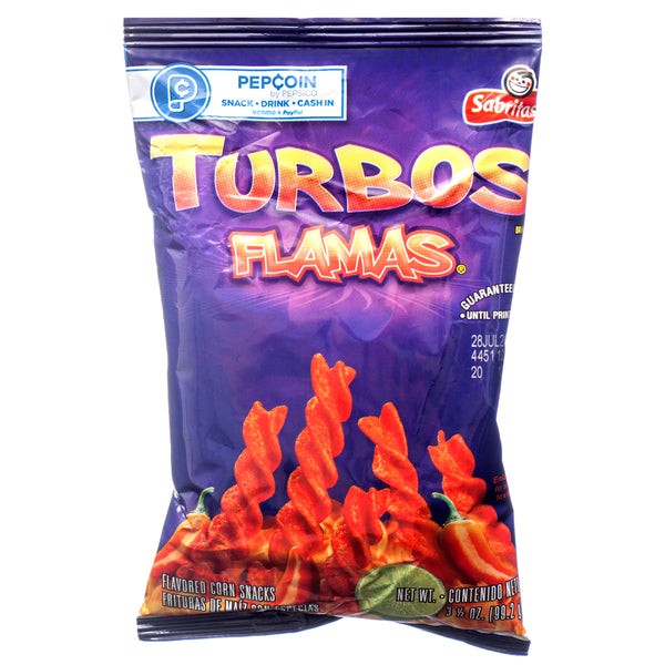 Fritos Turbo Flamas Corn Chips, 3.5 oz (36 Pack)