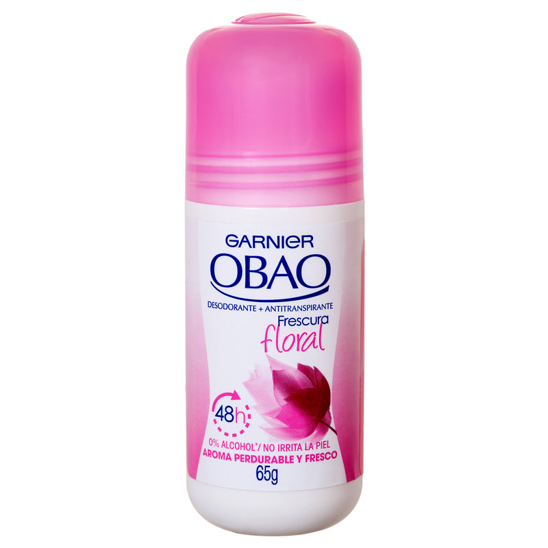 Obao Deo Frescura Floral Women 65Gr Roll On (24 Pack)