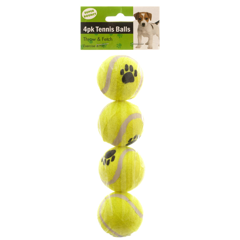 Pet Toy Ball 4Pcs Small 5Cm (24 Pack)