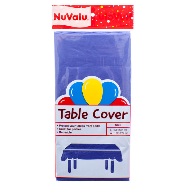 Nuvalu Table Cover Purple Peva 0.03Mm / 54 X 108" (24 Pack)