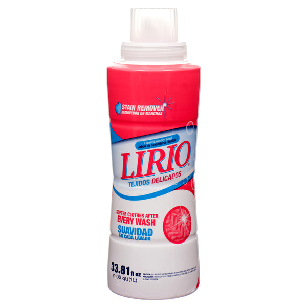 Lirio Liquid Laundry Detergent, Softener, 1 L (12 Pack)