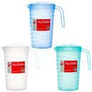 NuValu Plastic Pitcher, 2 L (24 Pack)