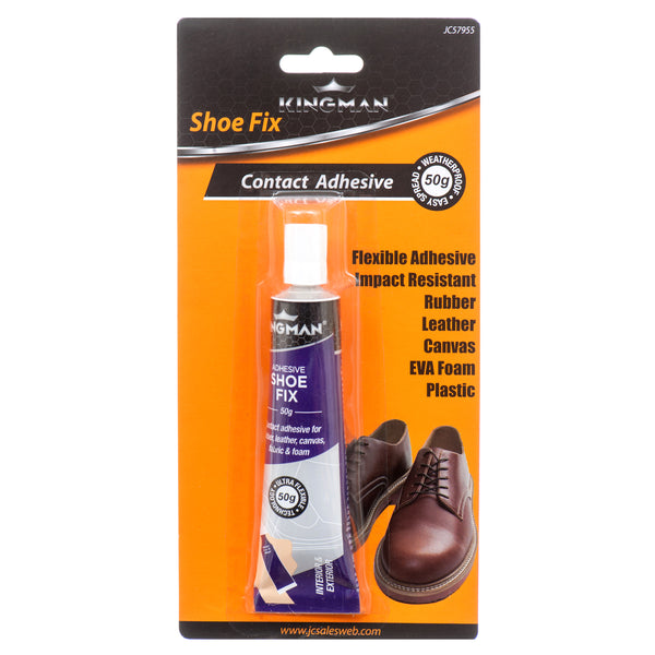 Kingman Shoes Fix Adhesive 50G (24 Pack)