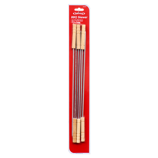 Table King Bbq Skewer 6Pc/Wooden Handle (24 Pack)