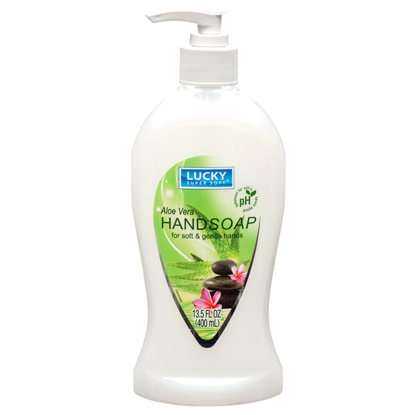 Lucky Hand Soap, Aloe Vera, 13.5 oz (12 Pack)