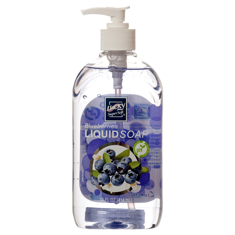 Lucky Hand Soap, Blueberry, 14 oz (12 Pack)