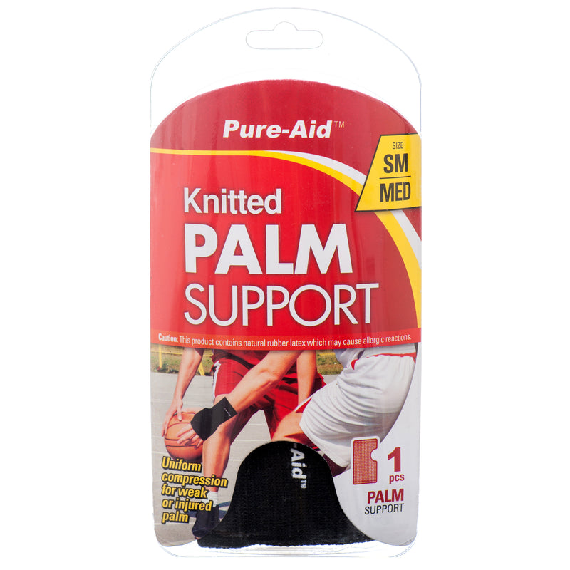 Pure-Aid Palm Support 1Pc Sm/Med (12 Pack)