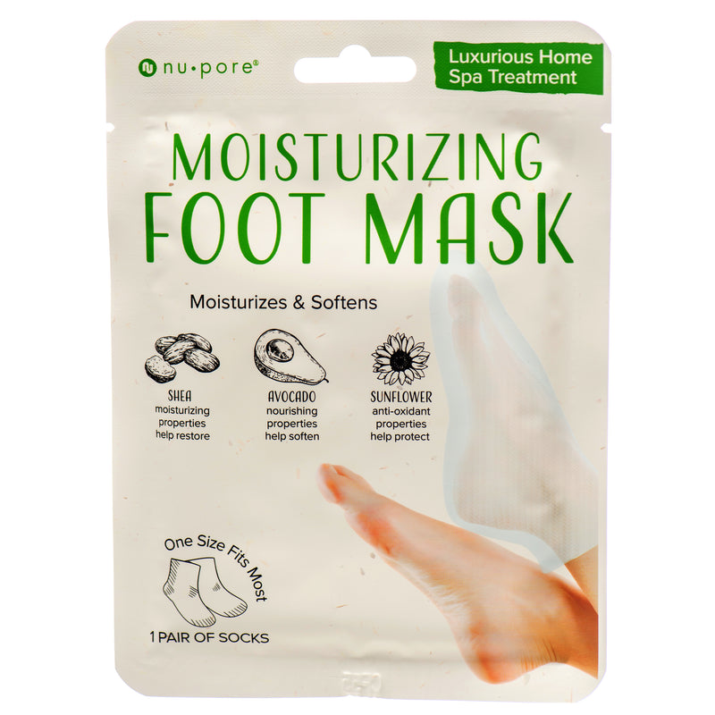 Nu-Pore Moisturizing Spa Socks, One Size, Single Pair (24 Pack)