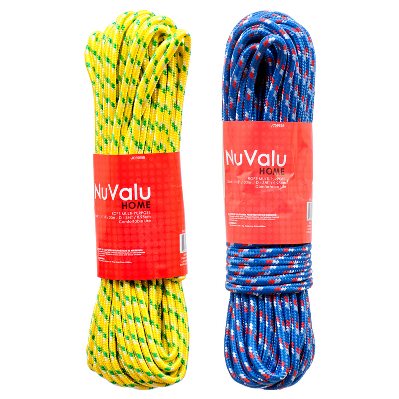 NuValu Multipurpose Rope, 98' (12 Pack)