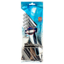 Razor 3 Blades 10Pc Without Lubricating Strip W/Pvc Bag (24 Pack)