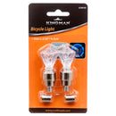 Kingman Bicycle Light 2Pc W/Asst Designs (24 Pack)