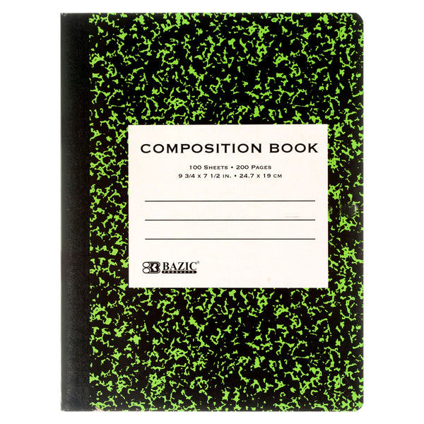 Composition Notebook, 100 Sheet (48 Pack)