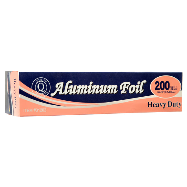 Heavy Duty Aluminum Foil, 200' (12 Pack)