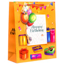 Happy Birthday Gift Bag Asst Design Md (12 Pack)
