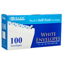 Peel & Seal Plain Envelope, 100 Count (24 Pack)
