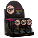 Eyeliner Gel w/ Brush, Black (12 Pack)