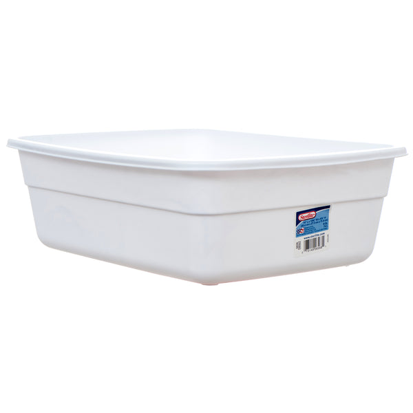 Sterilite Dishpan 8 Qt White (12 Pack)