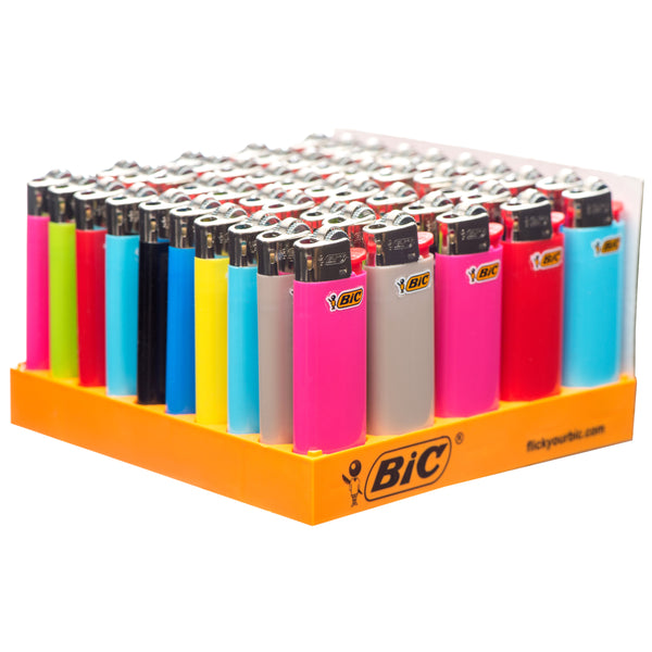 BiC Mini Lighters, Assorted Colors (50 Pack)