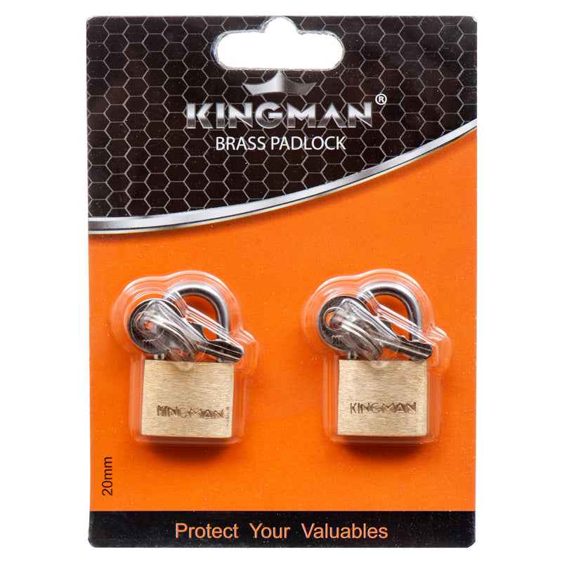 Kingman Brass Padlock 2 X 20Mm