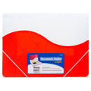 Letter-Size Document Holder w/ Elastic Band (24 Pack)