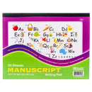 Manuscript Writing Pad, 50 Sheet (48 Pack)