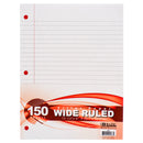 Filler Paper, Wide Rule, 150 Count (24 Pack)